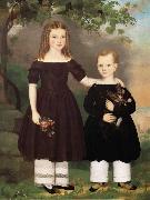 unknow artist Two Children France oil painting reproduction